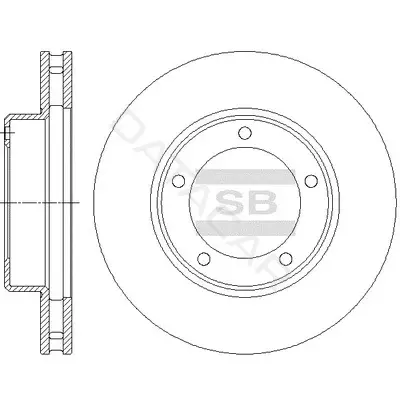 Тормозные диски Hi-Q SD4037