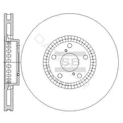 Тормозные диски Hi-Q SD4041