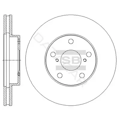Тормозные диски Hi-Q SD4050
