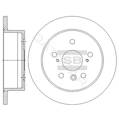 Тормозные диски Hi-Q SD4051
