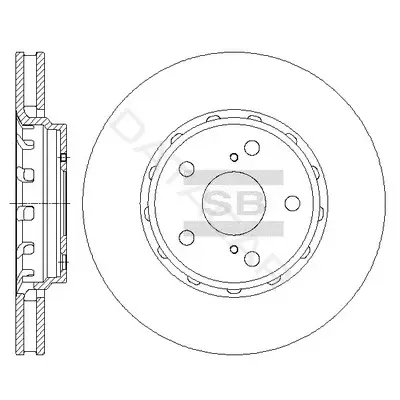 Тормозные диски Hi-Q SD4063