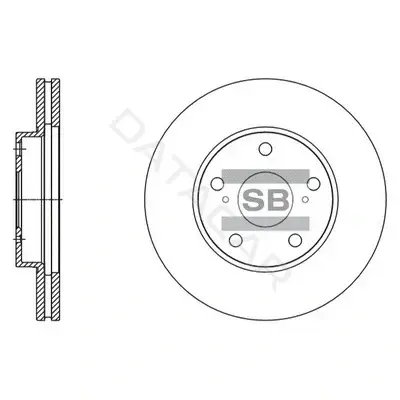 Тормозные диски Hi-Q SD4078
