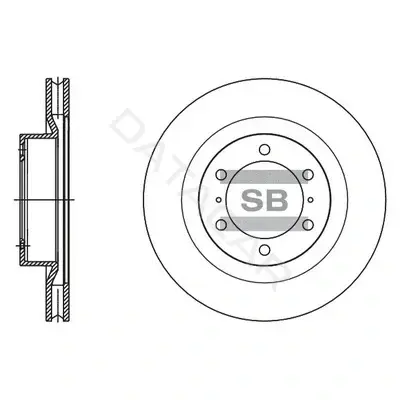 Тормозные диски Hi-Q SD4090