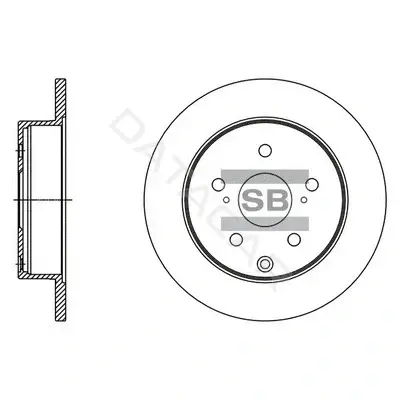 Тормозные диски Hi-Q SD4094