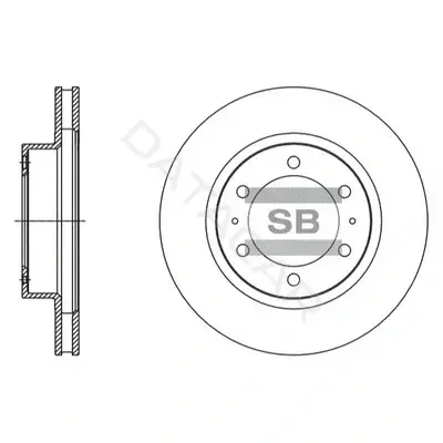 Тормозные диски Hi-Q SD4098