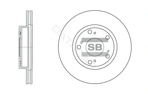 Тормозные диски Hi-Q SD4102