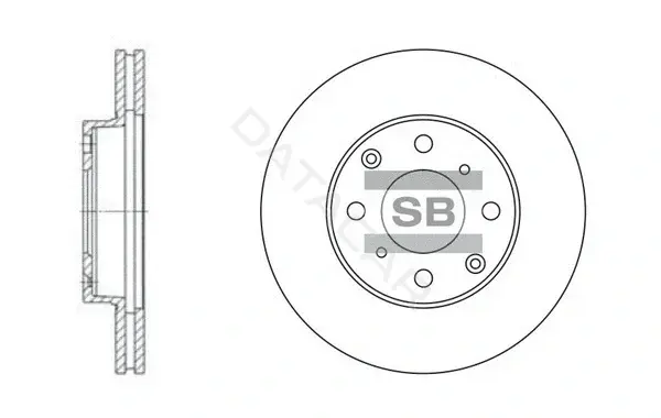 Тормозные диски Hi-Q SD4104