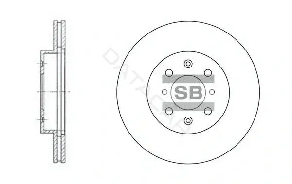 Тормозные диски Hi-Q SD4105