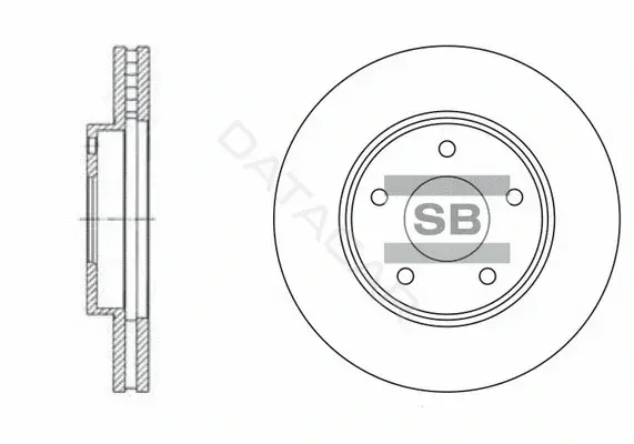 Тормозные диски Hi-Q SD4202