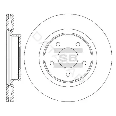 Тормозные диски Hi-Q SD4223