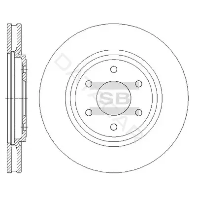 Тормозные диски Hi-Q SD4229