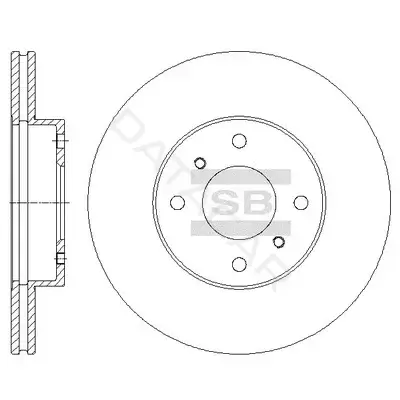 Тормозные диски Hi-Q SD4231