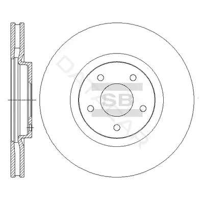 Тормозные диски Hi-Q SD4239