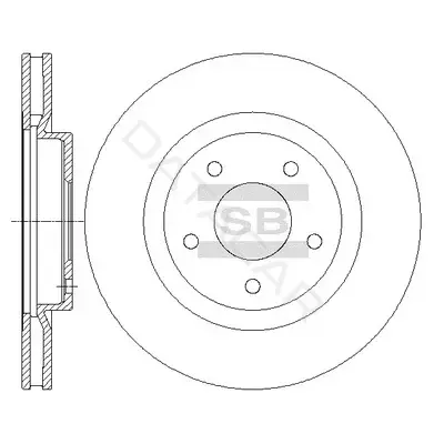Тормозные диски Hi-Q SD4240