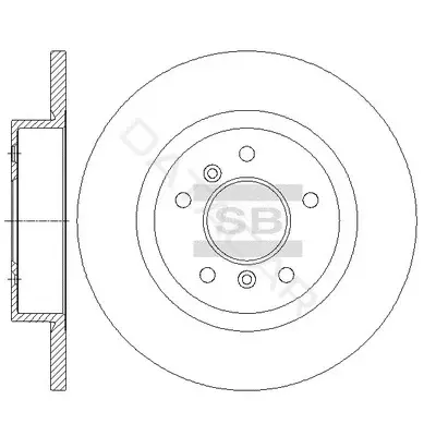 Тормозные диски Hi-Q SD4252