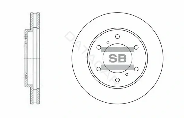 Тормозные диски Hi-Q SD4311