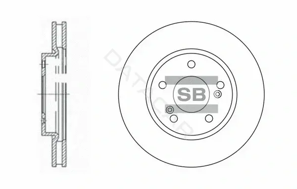 Тормозные диски Hi-Q SD4312