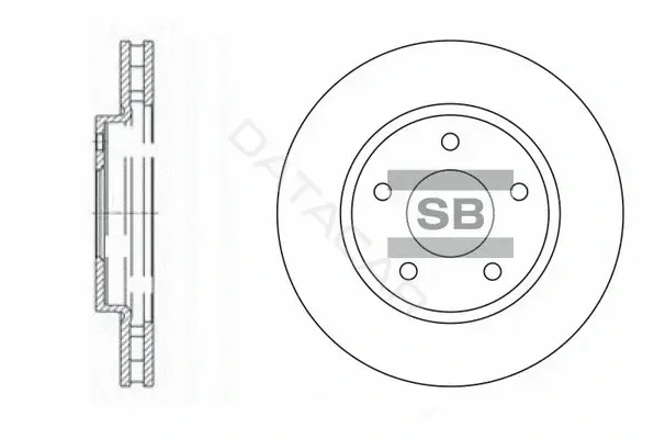 Тормозные диски Hi-Q SD4315
