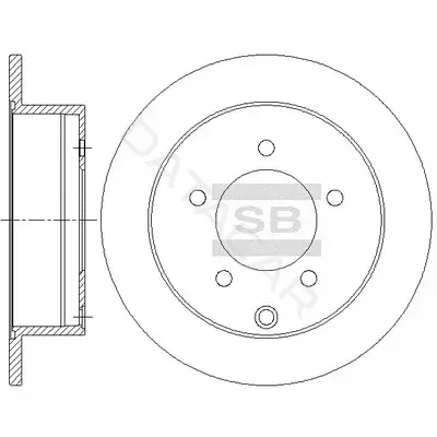 Тормозные диски Hi-Q SD4333