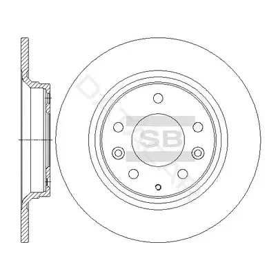 Тормозные диски Hi-Q SD4412