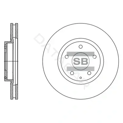Тормозные диски Hi-Q SD4424