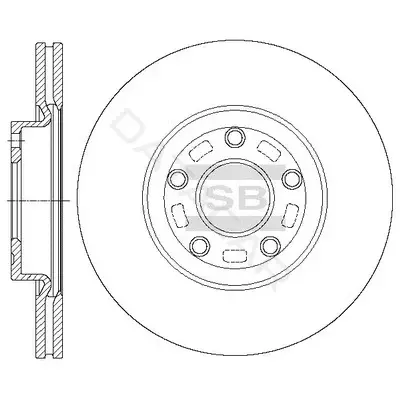 Тормозные диски Hi-Q SD4428