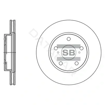 Тормозные диски Hi-Q SD4604