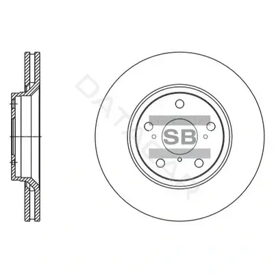 Тормозные диски Hi-Q SD4605