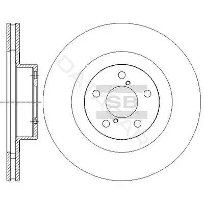 Тормозные диски Hi-Q SD4701