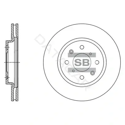 Тормозные диски Hi-Q SD4804