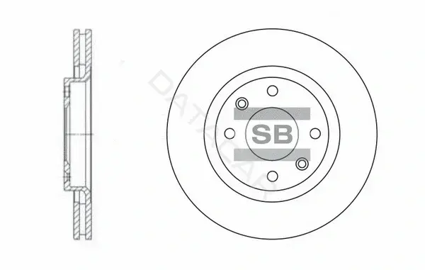 Тормозные диски Hi-Q SD5001