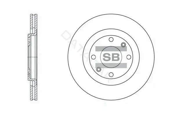 Тормозные диски Hi-Q SD5002