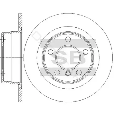 Тормозные диски Hi-Q SD5215