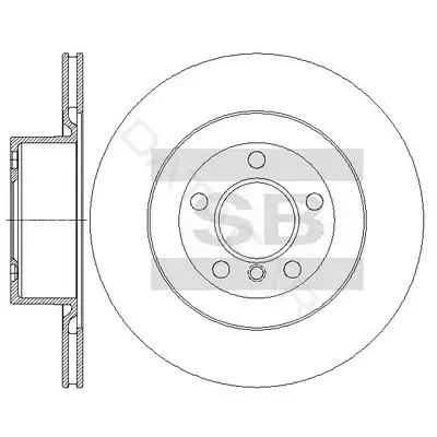 Тормозные диски Hi-Q SD5227