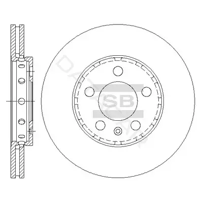 Тормозные диски Hi-Q SD5401