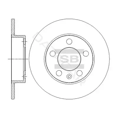 Тормозные диски Hi-Q SD5402
