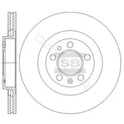 Тормозные диски Hi-Q SD5403
