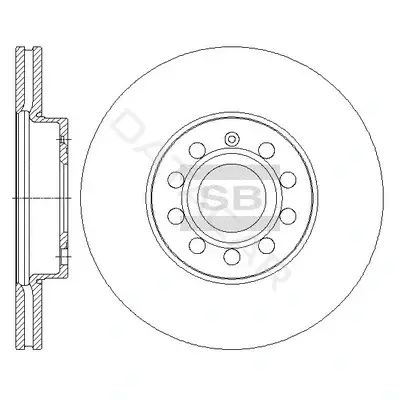 Тормозные диски Hi-Q SD5405