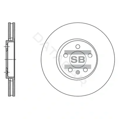 Тормозные диски Hi-Q SD5408