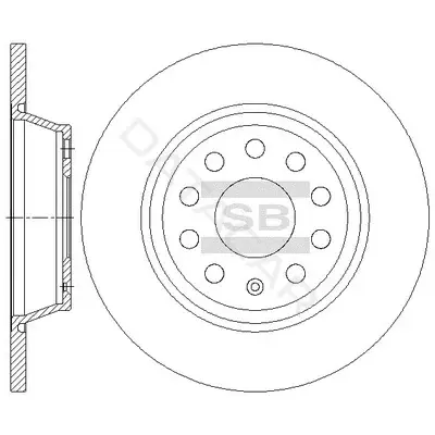 Тормозные диски Hi-Q SD5414