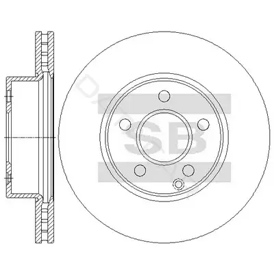 Тормозные диски Hi-Q SD5429