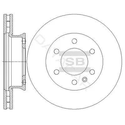 Тормозные диски Hi-Q SD5601