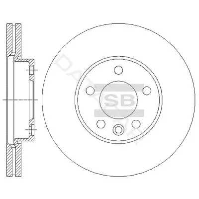 Тормозные диски Hi-Q SD5703