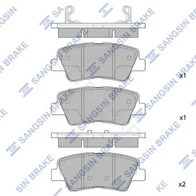 Тормозные колодки Hi-Q SP1239