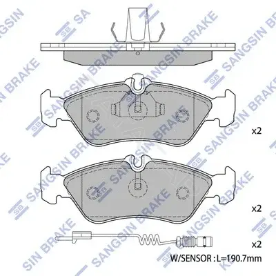 Тормозные колодки Hi-Q SP1274