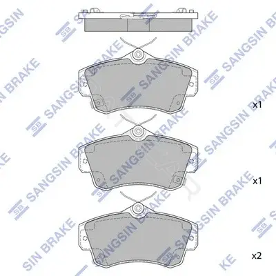 Тормозные колодки Hi-Q SP1359