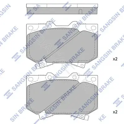 Тормозные колодки Hi-Q SP1422