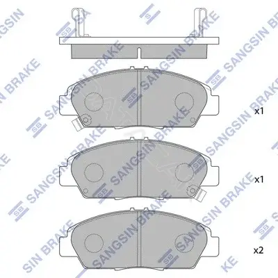 Тормозные колодки Hi-Q SP1431