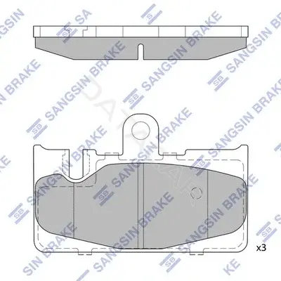 Тормозные колодки Hi-Q SP1772