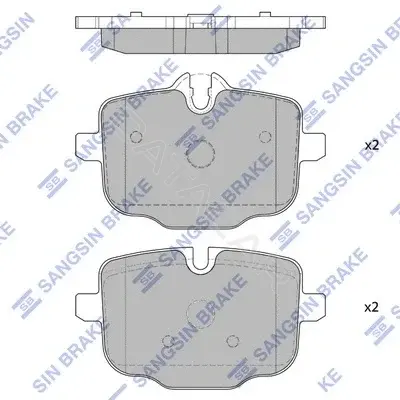 Тормозные колодки Hi-Q SP1793